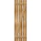 Ekena Millwork Spaced Board-n-Batten Shutters w/Z-Bar, Rough Sawn Western Red Cedar, 17 1/8W x 57H, PR RBS06Z17X057RWR - alternate 5